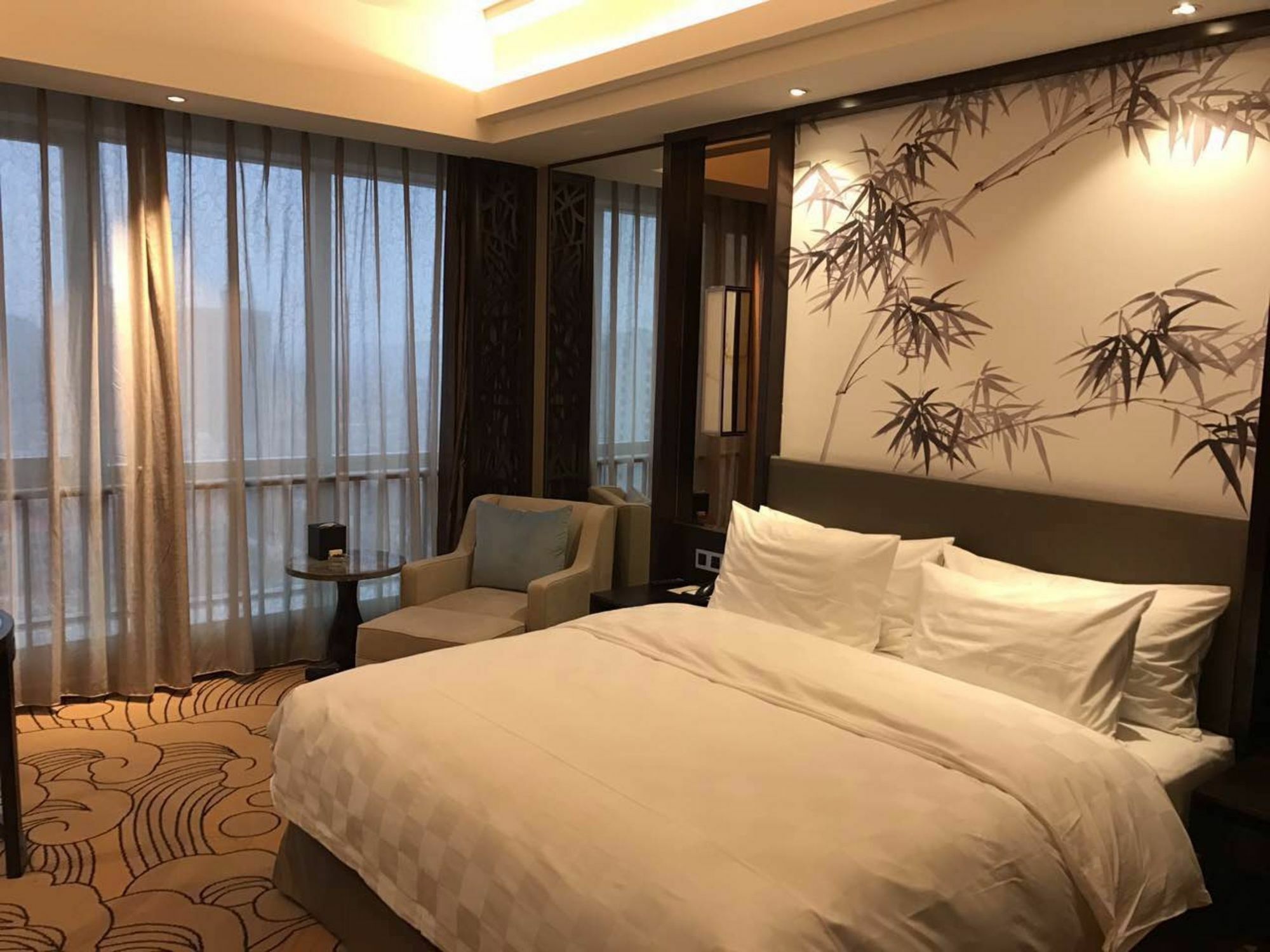 Jinan Luxury Blue Horizon Hotel Zewnętrze zdjęcie