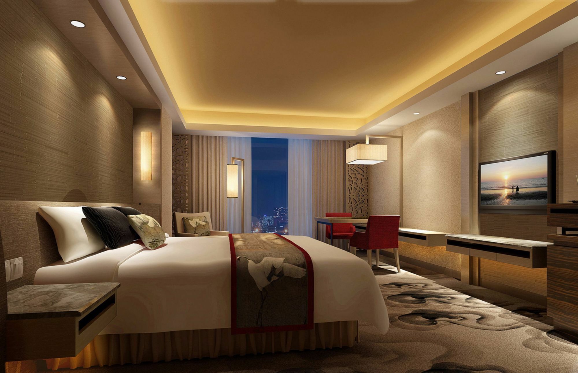 Jinan Luxury Blue Horizon Hotel Zewnętrze zdjęcie