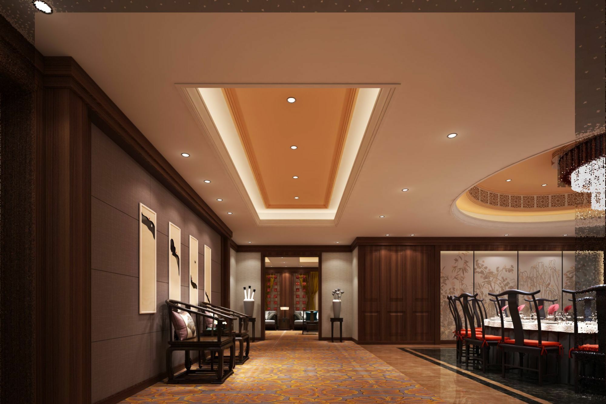 Jinan Luxury Blue Horizon Hotel Zewnętrze zdjęcie