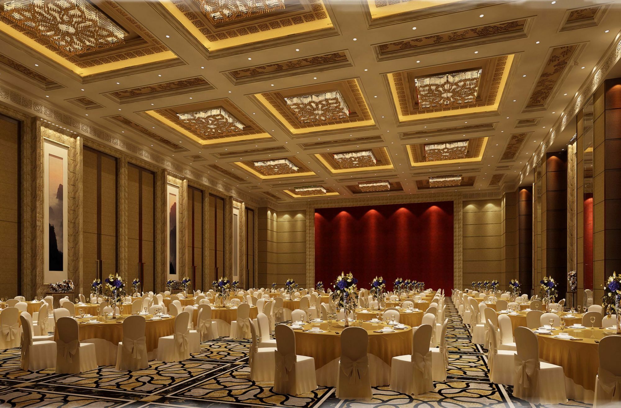 Jinan Luxury Blue Horizon Hotel Zewnętrze zdjęcie