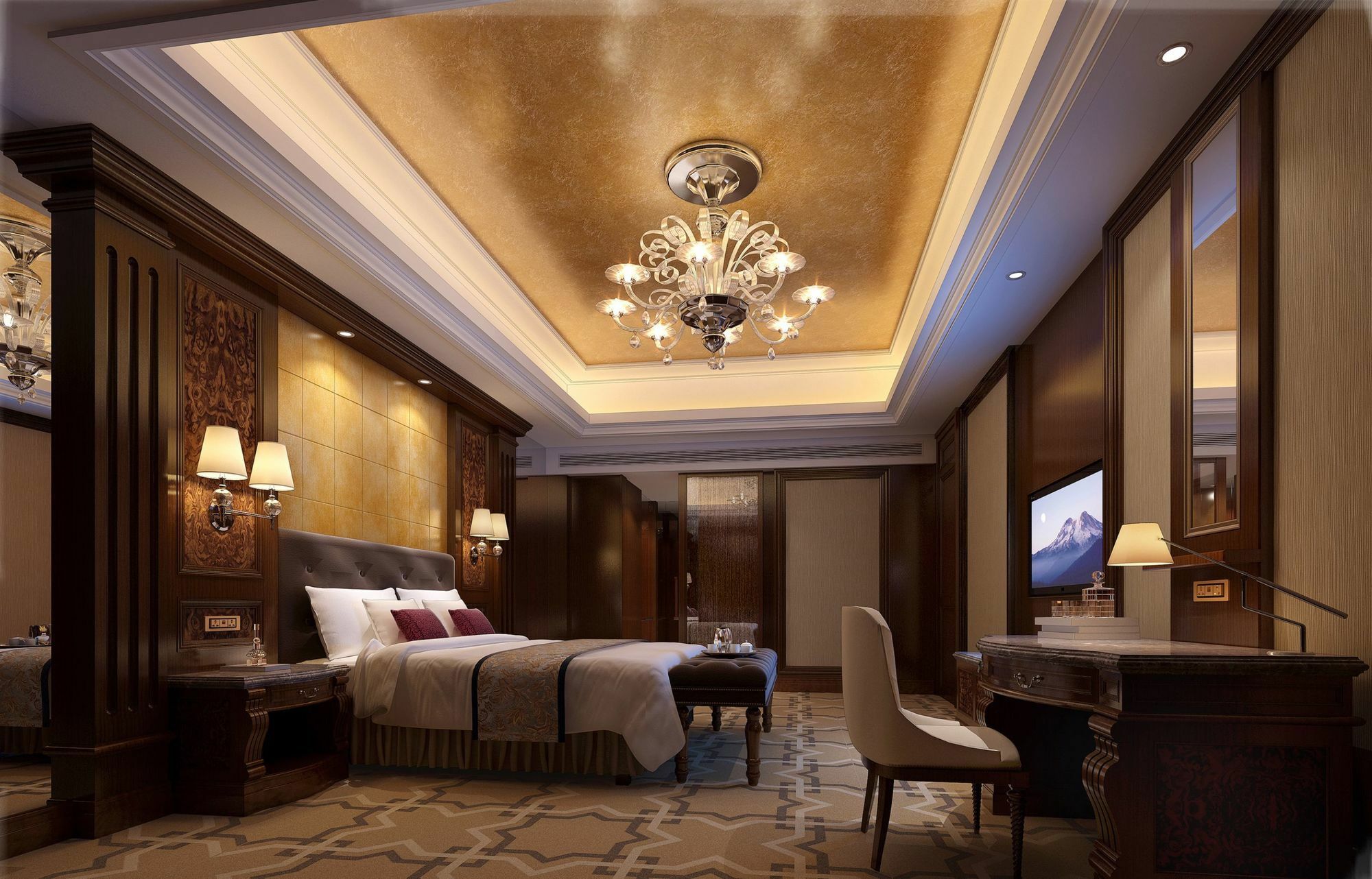 Jinan Luxury Blue Horizon Hotel Zewnętrze zdjęcie