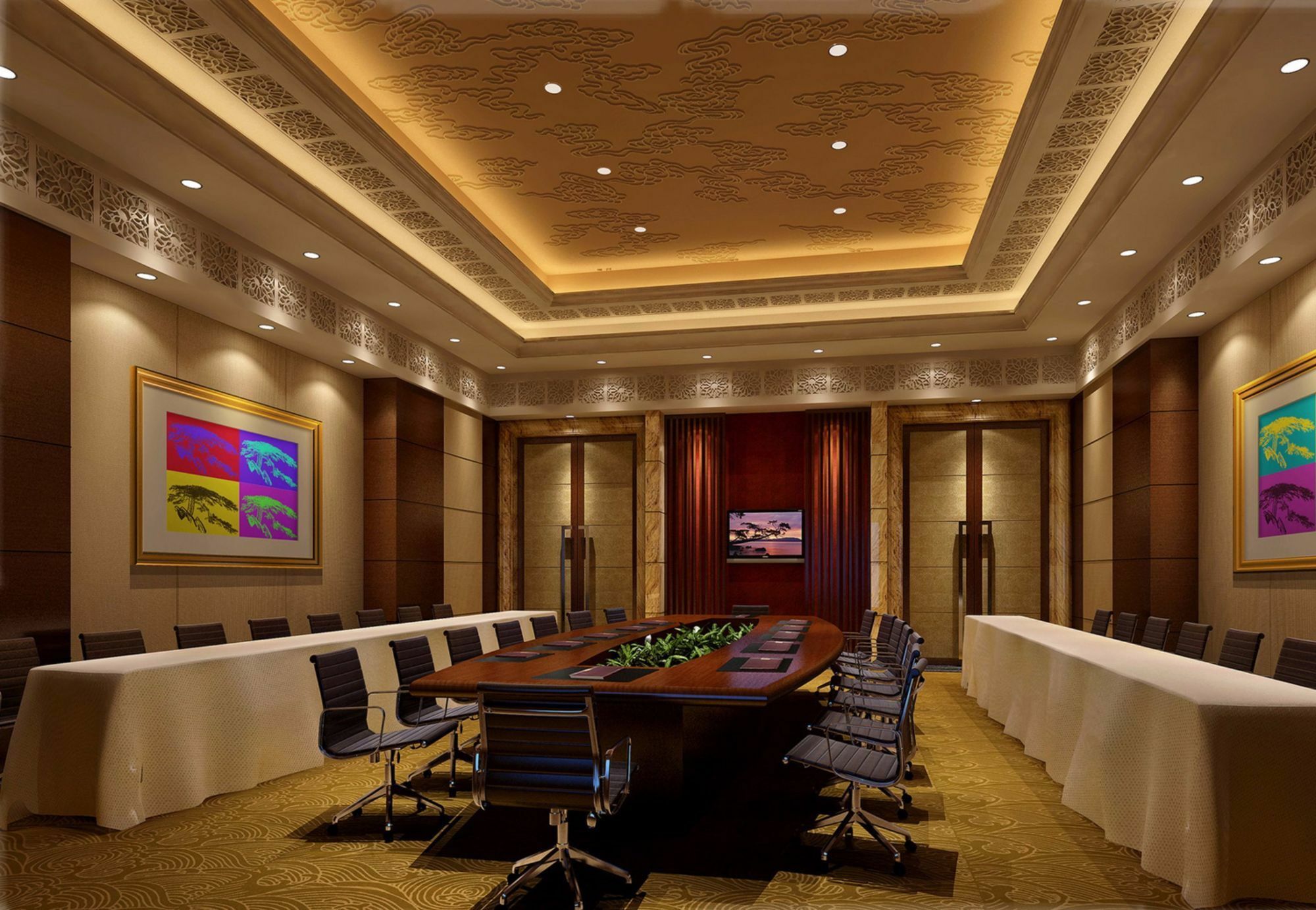Jinan Luxury Blue Horizon Hotel Zewnętrze zdjęcie